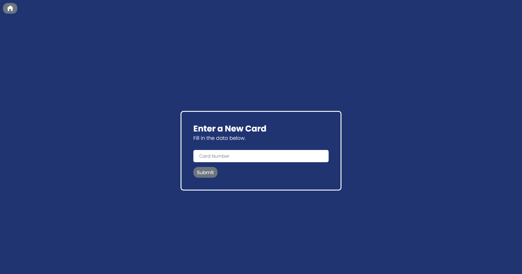 Card Form Swipe